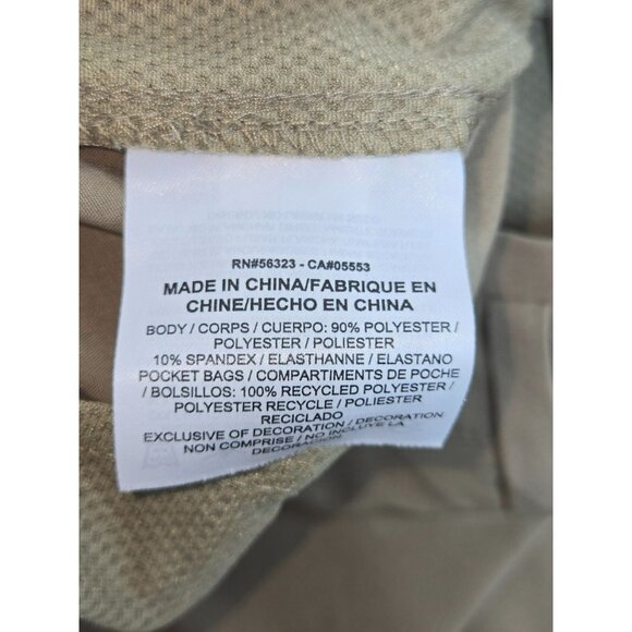 Nike Golf Mens Standard Fit Khaki Dri-Fit Pants 38x32 - Picture 5 of 8